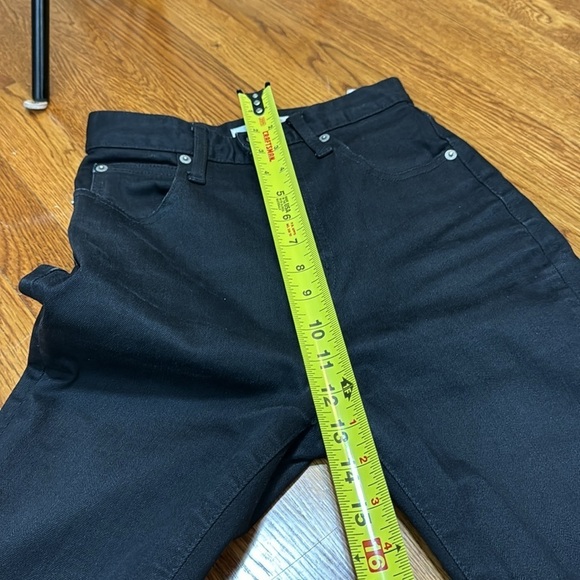 Moussy High Waisted Rebirth Flare Black Jeans Size 24 - Picture 16 of 16